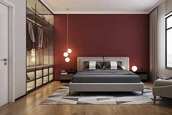 上海现代风格-卧室