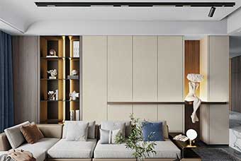 上海北欧风格-客厅