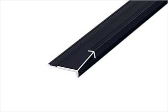 上海航空纤维墙咔铝合金阳角线（哑黑氧化）