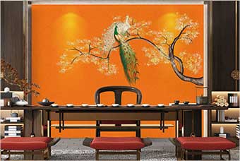 上海森佰汇航空纤维墙咔（春花秋月）