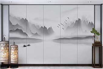 上海森佰汇航空纤维（山水画系列）